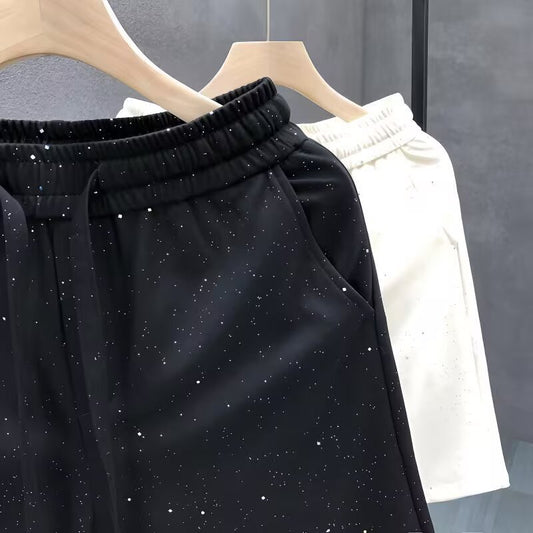 Men's Pure Color Casual Versatile Loose Shorts